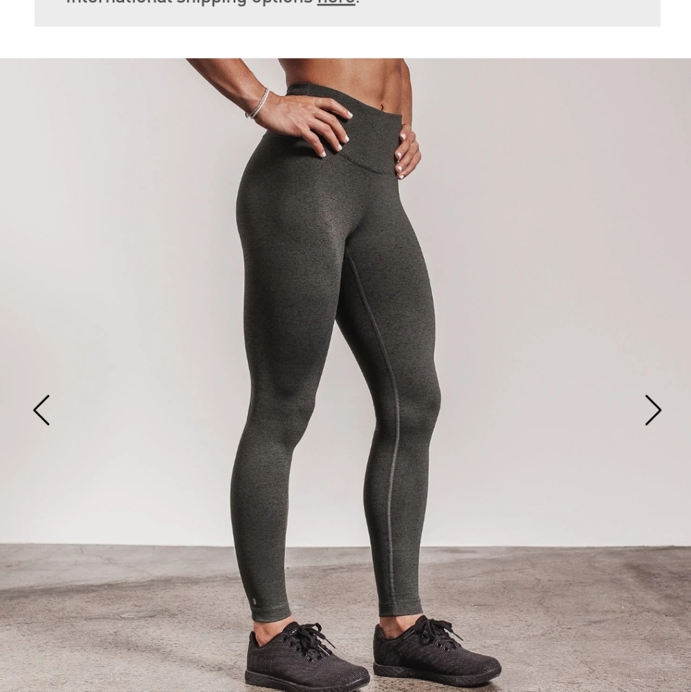 Worn twice!  NoBull high rise plush heather tight